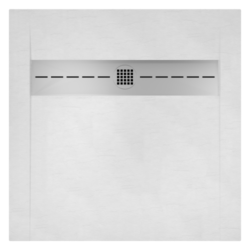 Поддон для душа STWORKI Эстерсунд 90x90 белый камень, с сифоном в Ростове-на-Дону